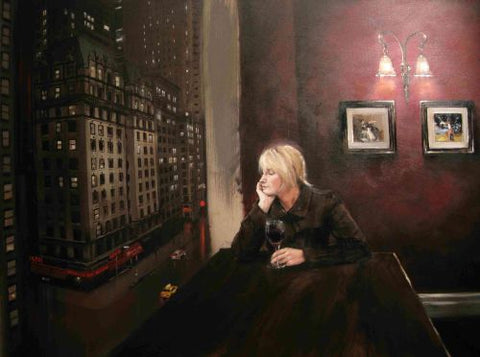 Watching Lonely Streets Original by Kevin Day *SOLD*