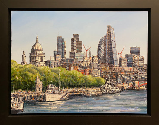 Phillip Bissell London Skyline Original - The Acorn Gallery, Pocklington