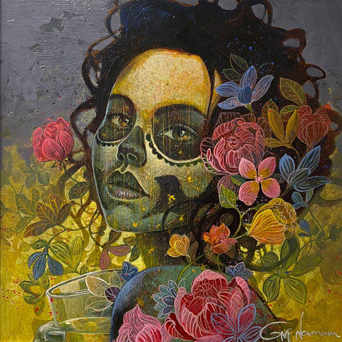 A Toast To The Living (Day Of The Dead) ORIGINAL by Gary McNamara