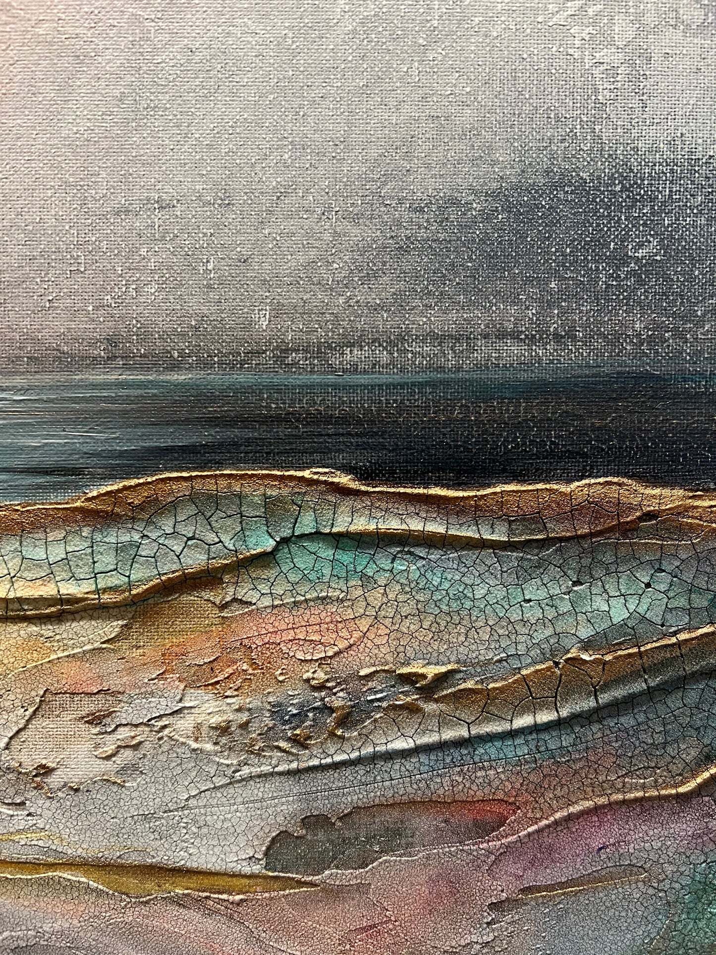 Retreat ORIGINAL by Katie Day SOLD