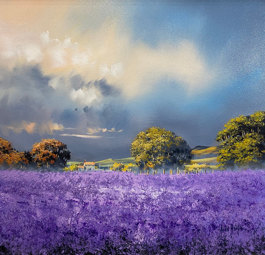 Lavender Haze Original by Allan Morgan SOLD