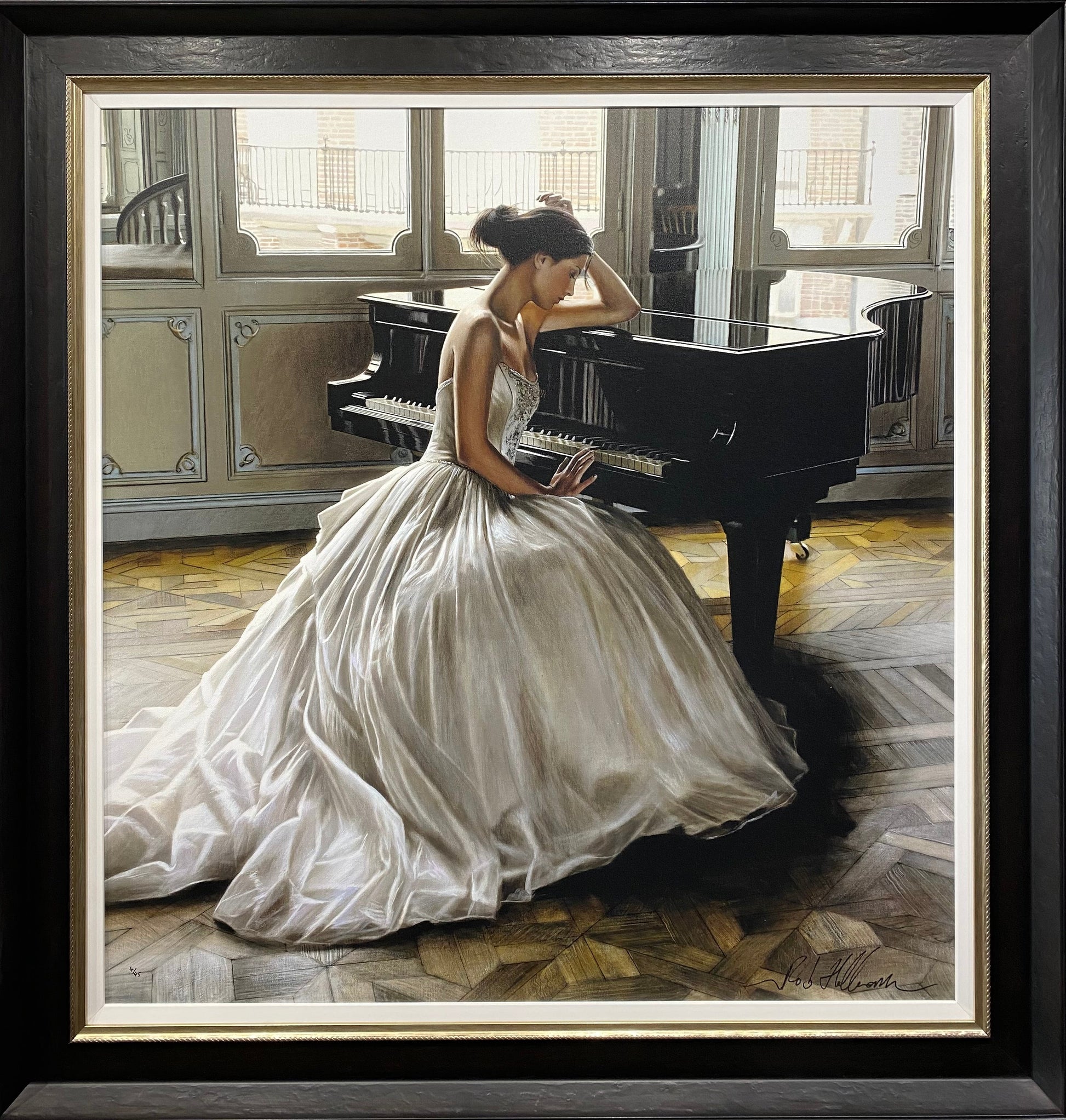 Rob Hefferan Reflection Small Canvas - The Acorn Gallery, Pocklington