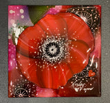 Poppy Remembrance II Original by Kealey Farmer *NEW*-Original Art-The Acorn Gallery-Kealey-Farmer-artist-The Acorn Gallery